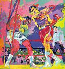 Frazier Foreman Jamaica by Leroy Neiman